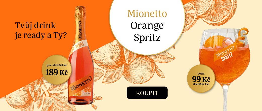 NOVINKA - Ochutnejte Mionetto Orange Spritz!