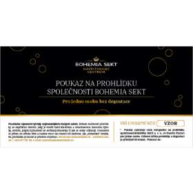 Prohlídka společnosti BOHEMIA SEKT bez degustace - tištěná poukázka