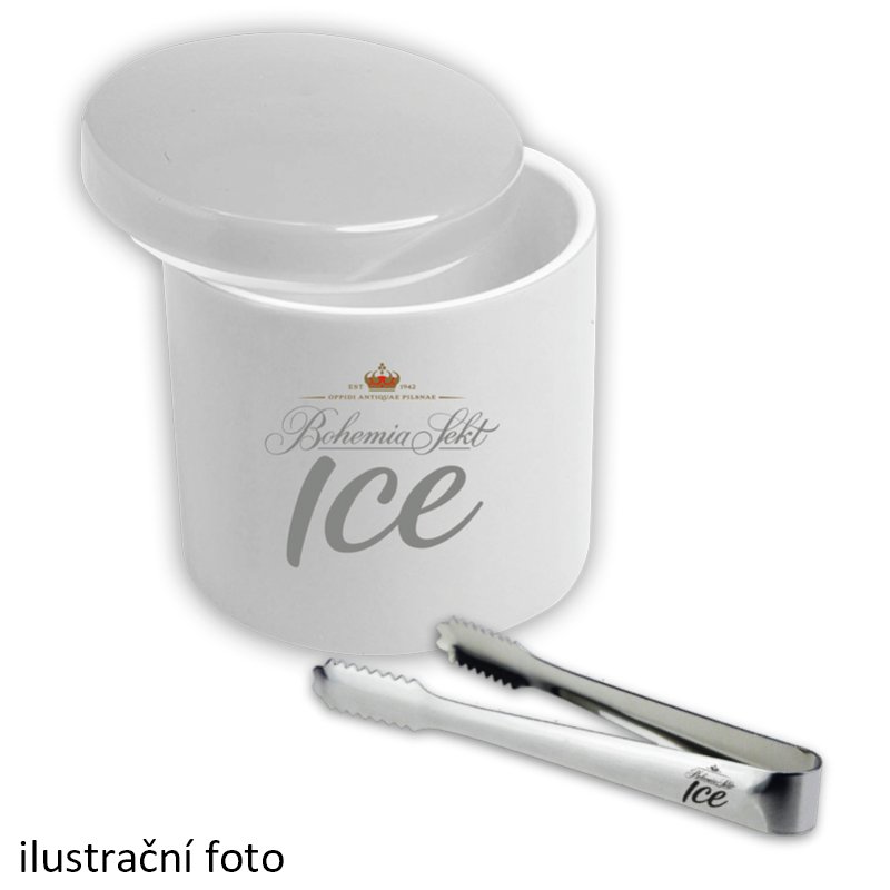 Bohemia Sekt ICE nádoba na led s kleštičkami