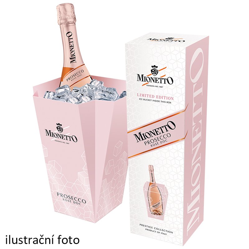Mionetto Prosecco Rosé DOC - CHILLER - dárkové balení