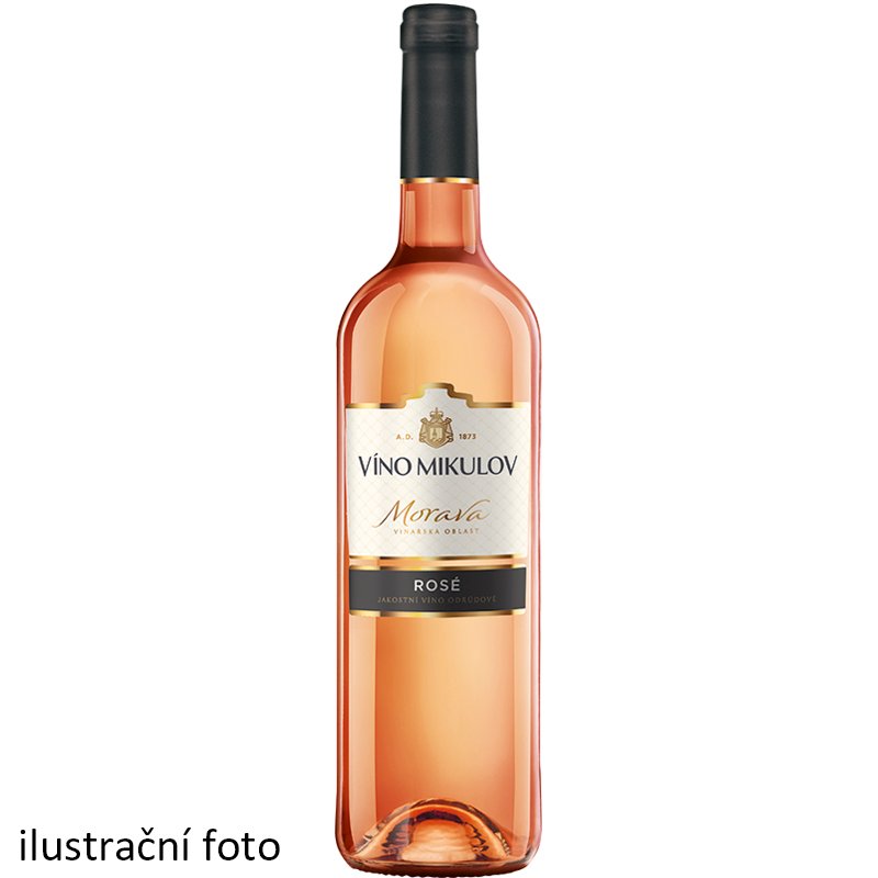 Víno Mikulov Frankovka Rosé