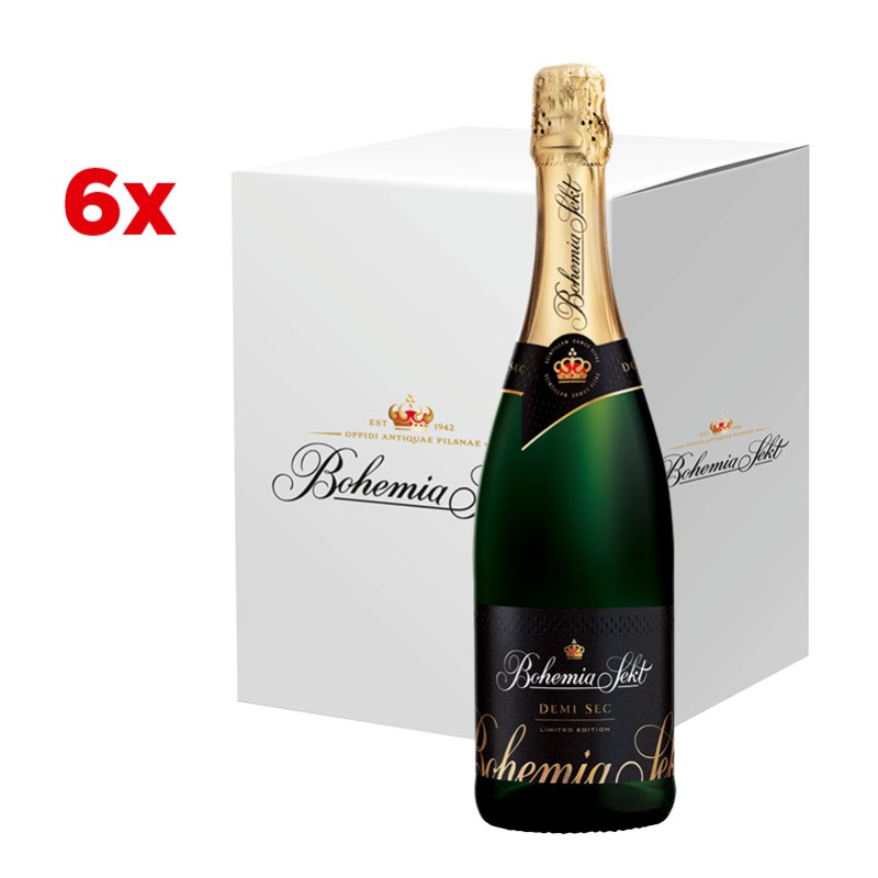 Bohemia Sekt demi sec limitovaná edice STYLE - karton 6 ks – foto produktu