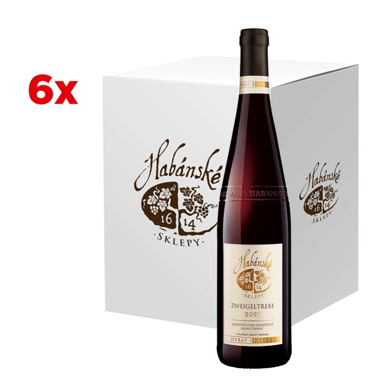 Habánské sklepy Zweigeltrebe - karton 6 ks – foto produktu