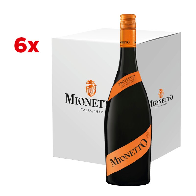 Mionetto Prosecco DOC Treviso Frizzante - karton 6 ks – foto produktu