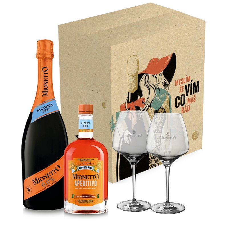 Mionetto Spritz balíček pro dva nealkoholický