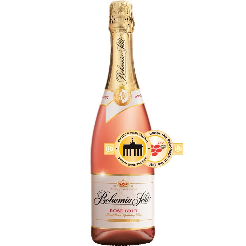 Bohemia Sekt brut rosé se zlatou medailí BERLIN 2026