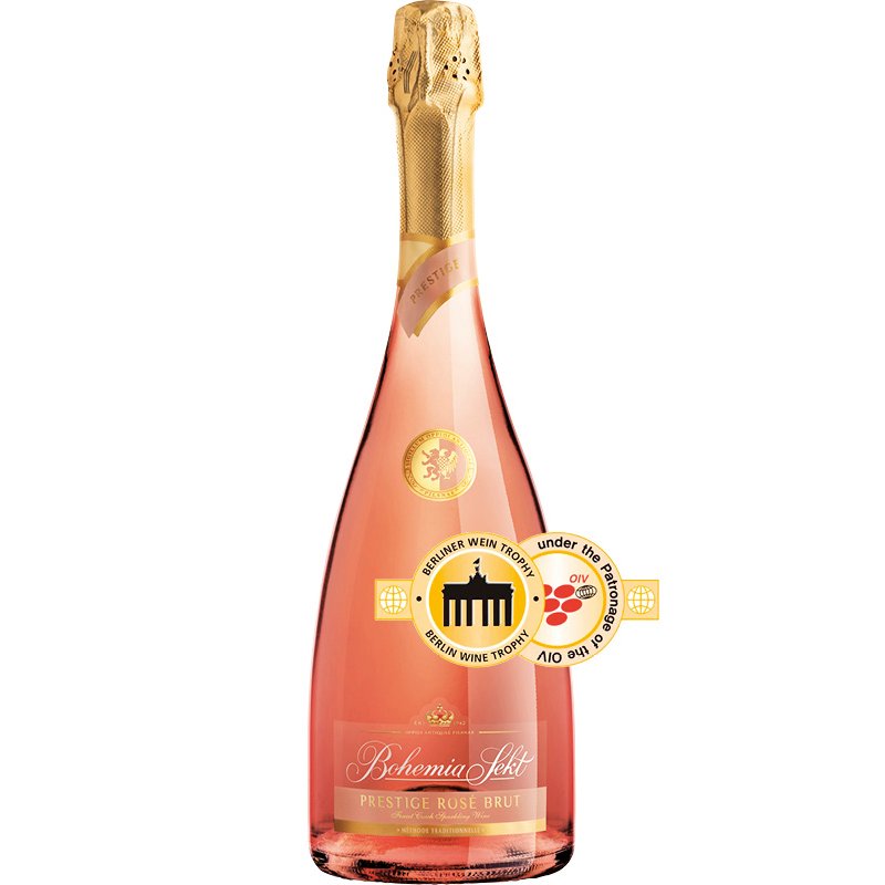 Bohemia Sekt Prestige Rosé Brut 12,5 % 0,75 l koupíte na OsobníVinotéka.cz