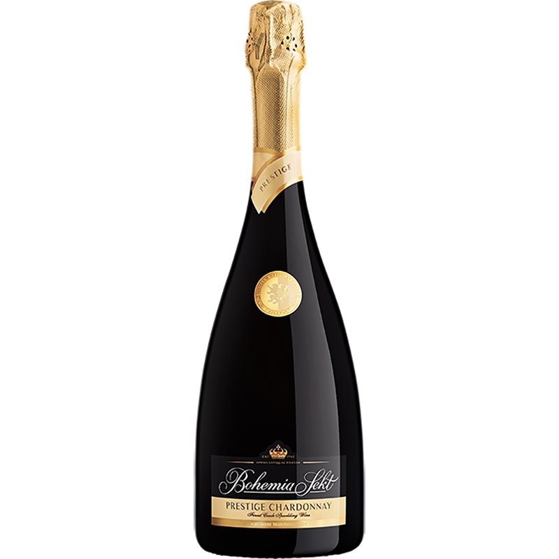 BOHEMIA SEKT Chardonnay Prestige Jakostní šumivé víno stanovené oblasti 0,75l 13%