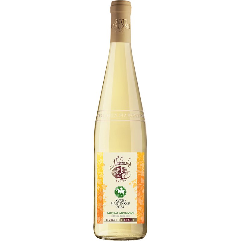 Habánské sklepy SVATOMARTINSKÉ Muškát Moravský 2024