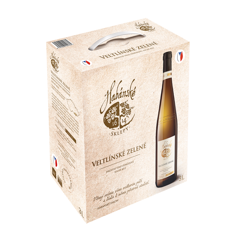 Habánské sklepy Veltlínské zelené bag in box 3L