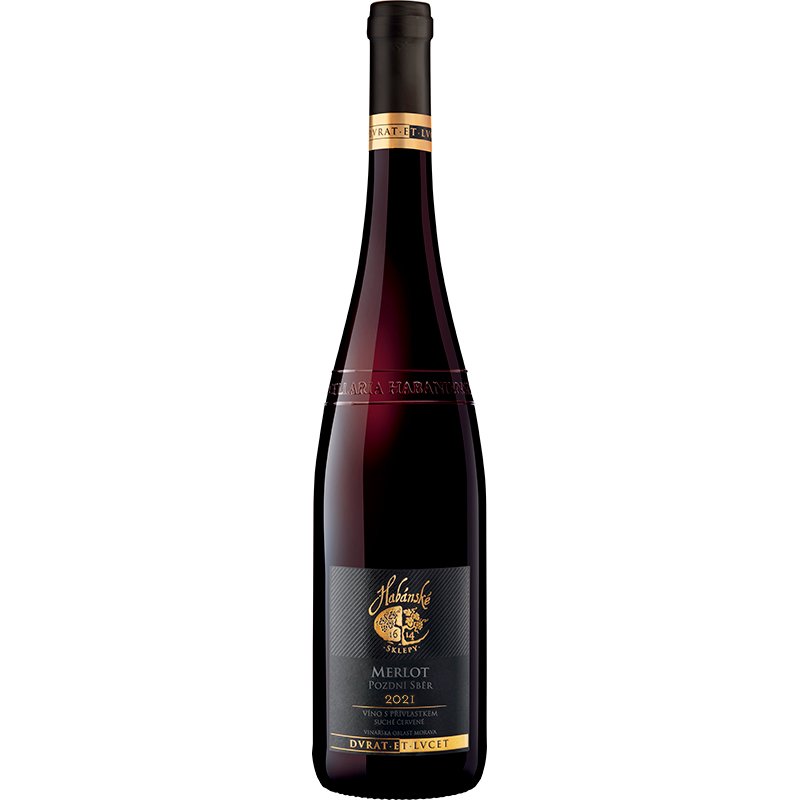 Product detail of Habánské sklepy Merlot 2021 pozdní sběr