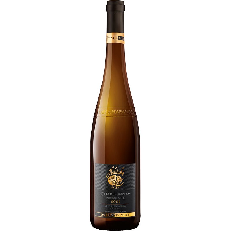 Chardonnay 2019 pozdní sběr Habánské sklepy 0,75l