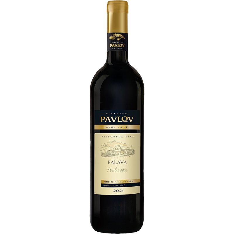 Vinařství Pavlov Pálava 2021 pozdní sběr